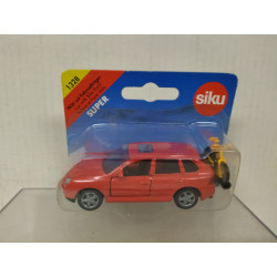 PORSCHE CAYENNE TURBO RED + CYCLE 1:55/apx 1:64 SIKU 1328