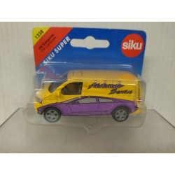 VOLKSWAGEN T5 YELLOW/PURPLE AIRBRUSH SERVICE 1:55/apx 1:64 SIKU 1338