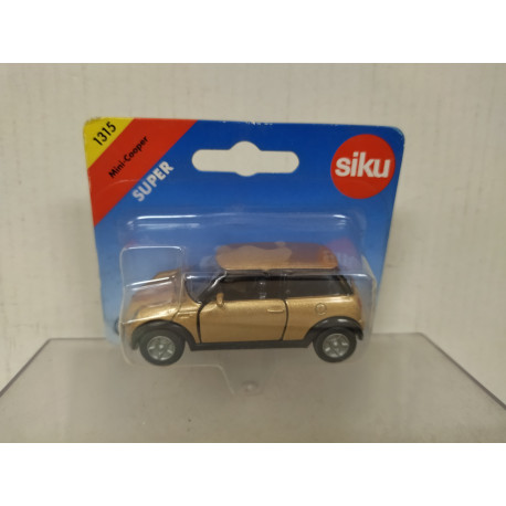 MINI COOPER GOLD/BRONZE 1:55/apx 1:64 SIKU 1315