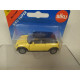 MINI COOPER YELLOW/BLACK 1:55/apx 1:64 SIKU 1315