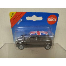 MINI COOPER BLACK/UNION JACK 1:55/apx 1:64 SIKU 1329
