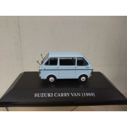 SUZUKI CARRIE VAN 1969 BLUE MICROCARS 1:43 ALTAYA IXO