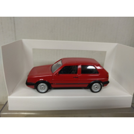 VOLKSWAGEN GOLF 2 GTi G60 1990 RED 1:43 NOREV JETCAR