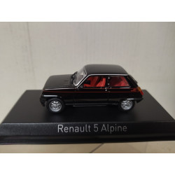 RENAULT 5 1977 ALPINE BLACK 1:43 NOREV 510532 NV