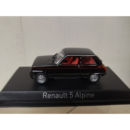 RENAULT 5 1977 ALPINE BLACK 1:43 NOREV 510532 NV