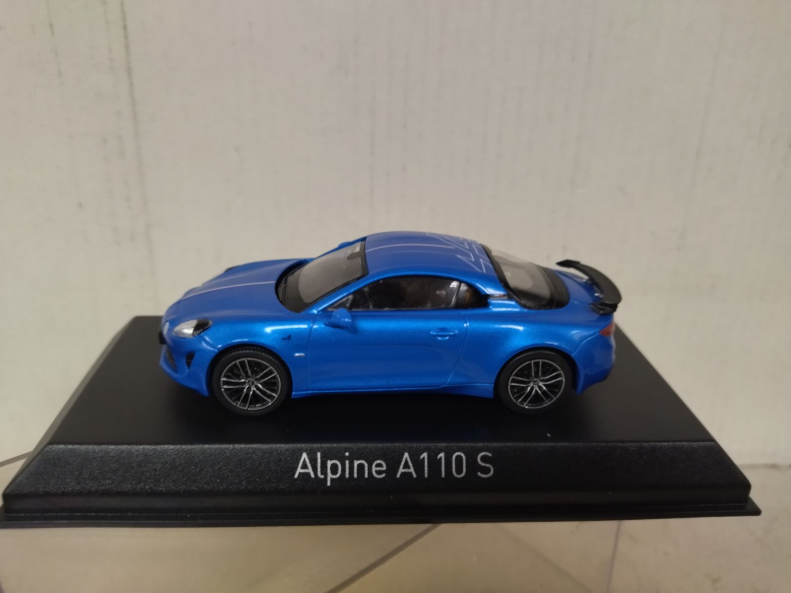 ALPINE A110S pack Aero French signature bleu 1/43 2023