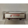 VAGON CERRADO CRUZCAMPO 1:87 H0 ELECTROTREN 1415K SUCIO/DIRTY