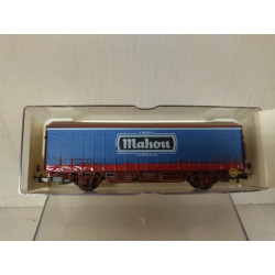 VAGON CERRADO MAHOU 1:87 H0 ELECTROTREN 1413K SUCIO/DIRTY