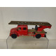 MAGIRUS-DEUTZ MERKUR 1961 FIRE ENGINE 1:50 SIKU 4114 SUCIO/REPINTADO NO BOX