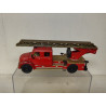 MAGIRUS-DEUTZ MERKUR 1961 FIRE ENGINE 1:50 SIKU 4114 SUCIO/REPINTADO NO BOX