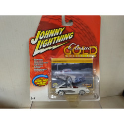 CHEVROLET CORVETTE C1 1958 CLASSIC GOLD 1:64 JOHNNY LIGHTNING