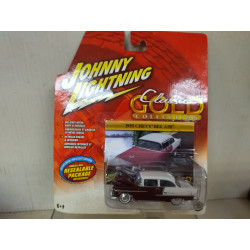 CHEVROLET 1955 RED/WHITE CLASSIC GOLD 1:64 JOHNNY LIGHTNING