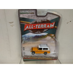 JEEP JEEPSTER COMMANDO 1971 ORANGE ALL-TERRAIN 1:64 GREENLIGHT