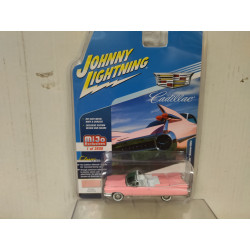 CADILLAC ELDORADO 1959 CONVERTIBLE PINK 1:64 JOHNNY LIGHTNING