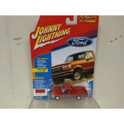 FORD F-150 1993 RED CLASSIC GOLD 1:64 JOHNNY LIGHTNING