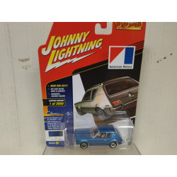 AMC GREMLIN 1972 BLUE CLASSIC GOLD 1:64 JOHNNY LIGHTNING