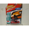 FORD MUSTANG 1982 GT RED CLASSIC GOLD 1:64 JOHNNY LIGHTNING