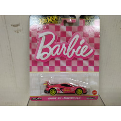 CHEVROLET CORVETTE C8R BARBIE 65th 1:64 HOT WHEELS PREMIUM
