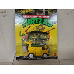 TURTLES TEENAGE MUTANT NINJA TORTUGAS NINJA 1:64 HOT WHEELS PREMIUM