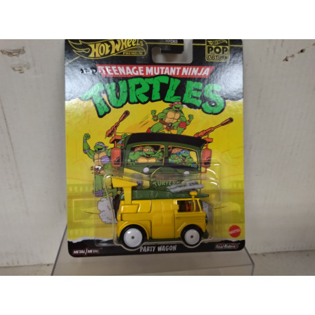 TURTLES TEENAGE MUTANT NINJA TORTUGAS NINJA 1:64 HOT WHEELS PREMIUM
