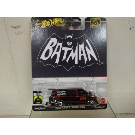 CHEVROLET ASTRO 1985 VAN THE BATMAN 1:64 HOT WHEELS PREMIUM