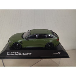 AUDI RS 6 AVANT C8 ABT RS 6 2022 GREEN OLIVE 1:43 SOLIDO S4310704 SD