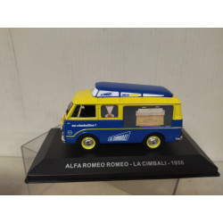 ALFA ROMEO ROMEO 1955 LA CIMBALI 1:43 EAGLEMOSS IXO