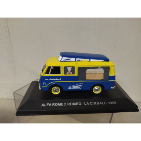 ALFA ROMEO ROMEO 1955 LA CIMBALI 1:43 EAGLEMOSS IXO