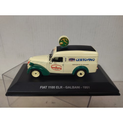 FIAT 1100 ELR 1951 GALBANI 1:43 EAGLEMOSS IXO