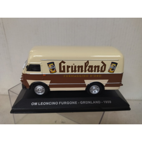 OM LEONCINO 1959 FURGONE GRUNLAND 1:43 EAGLEMOSS IXO