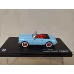 VOLVO P1900 1955 SPORT CONVERTIBLE BLUE LIGHT 1:43 TRIPLE9