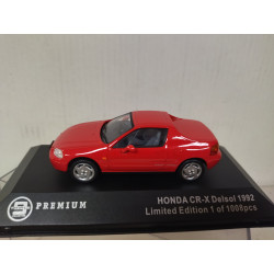 HONDA CR-X DELSOL 1992 RED 1:43 TRIPLE9