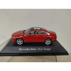 MERCEDES-BENZ C118 CLA-COUPE 2019 JUPITER RED 1:43 DEALER MINIMAX/SPARK