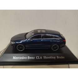 MERCEDES-BENZ S118 CLA SHOOTING BRAKE 2019 DENIM BLUE 1:43 DEALER MINIMAX/SPARK