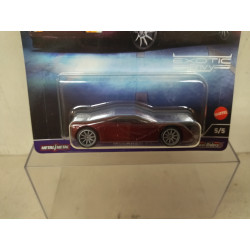 MCLAREN F1 RED 5/5 1:64 HOT WHEELS PREMIUM