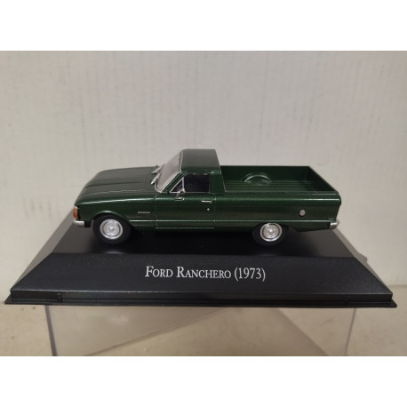 FORD RANCHERO 1973 GREEN ARGENTINA 1:43 SALVAT IXO HARD BOX