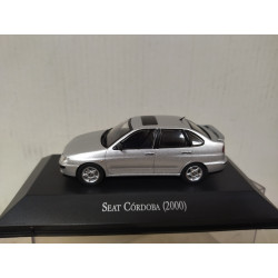 SEAT CORDOBA 2000 SILVER ARGENTINA 1:43 SALVAT IXO HARD BOX