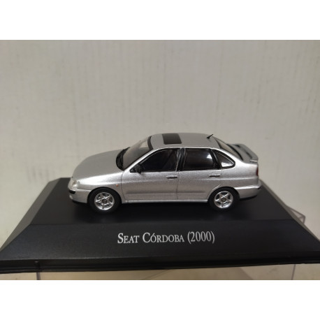 SEAT CORDOBA 2000 SILVER ARGENTINA 1:43 SALVAT IXO HARD BOX