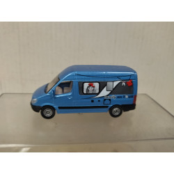 MERCEDES-BENZ SPRINTER CAMPER CAMPING-CAR BLUE 1:55/apx 1:64 SIKU 1559