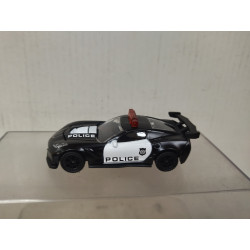 CHEVROLET CORVETTE C7 ZR-1 POLICE BLACK 1:55/apx 1:64 SIKU 1545