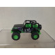 JEEP WRANGLER BIG WHEEL BIG FOOT BLACK/GREEN 1:55/apx 1:64 SIKU 1554