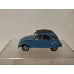 CITROEN 2CV6 1968 BLUE 1:43 SOLIDO NO BOX
