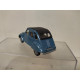 CITROEN 2CV6 1968 BLUE 1:43 SOLIDO NO BOX