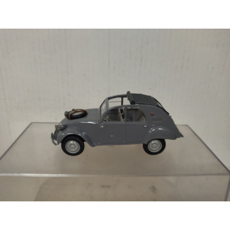 CITROEN 2CV 1061 AZ 4X4 SAHARA 1:43 NOREV HACHETTE NO BOX