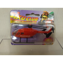 HELICOPTERO/HELICOPTER (MBB BO 105) FEUERWEHR 1:160 ?/apx 1:64 SIKU 832