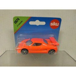 MAGMA RED/ORANGE (KOENIGSEGG CCR) 1:55/apx 1:64 SIKU 874