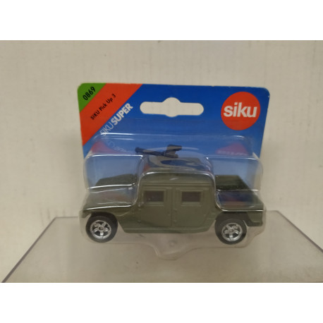 PICKUP 3 MILITARY (HUMMER) 1:55/apx 1:64 SIKU 869
