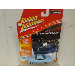 PONTIAC CATALINA 1961 BLUE LIGHT MUSCLE CARS 1:64 JOHNNY LIGHTNING
