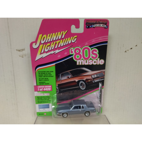 OLDSMOBILE CUTLASS 1983 SUPREME BLUE 80´S MUSCLE CARS 1:64 JOHNNY LIGHTNING