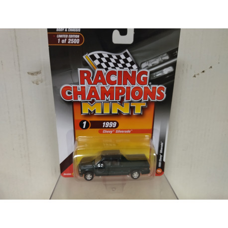 CHEVROLET SILVERADO 1999 PICKUP 1:64 RACING CHAMPIONS